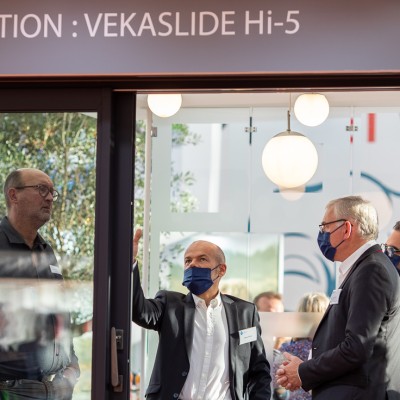 Presentation of new sliding system VEKASLIDE Hi-5
