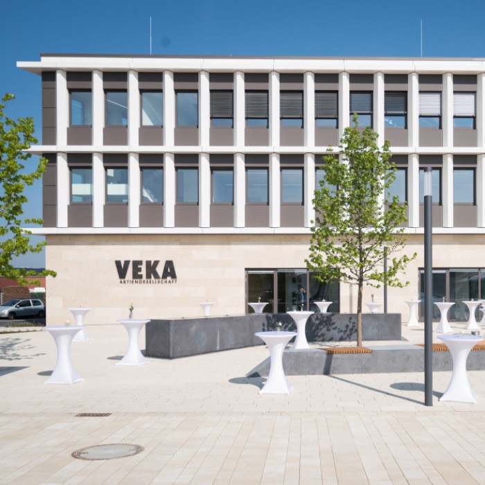 VEKA Welcome Center at 50th anniversary
