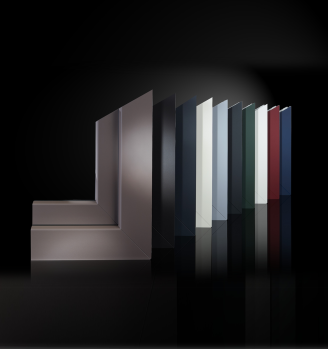Samples of window profiles in various SPECTRAL colors