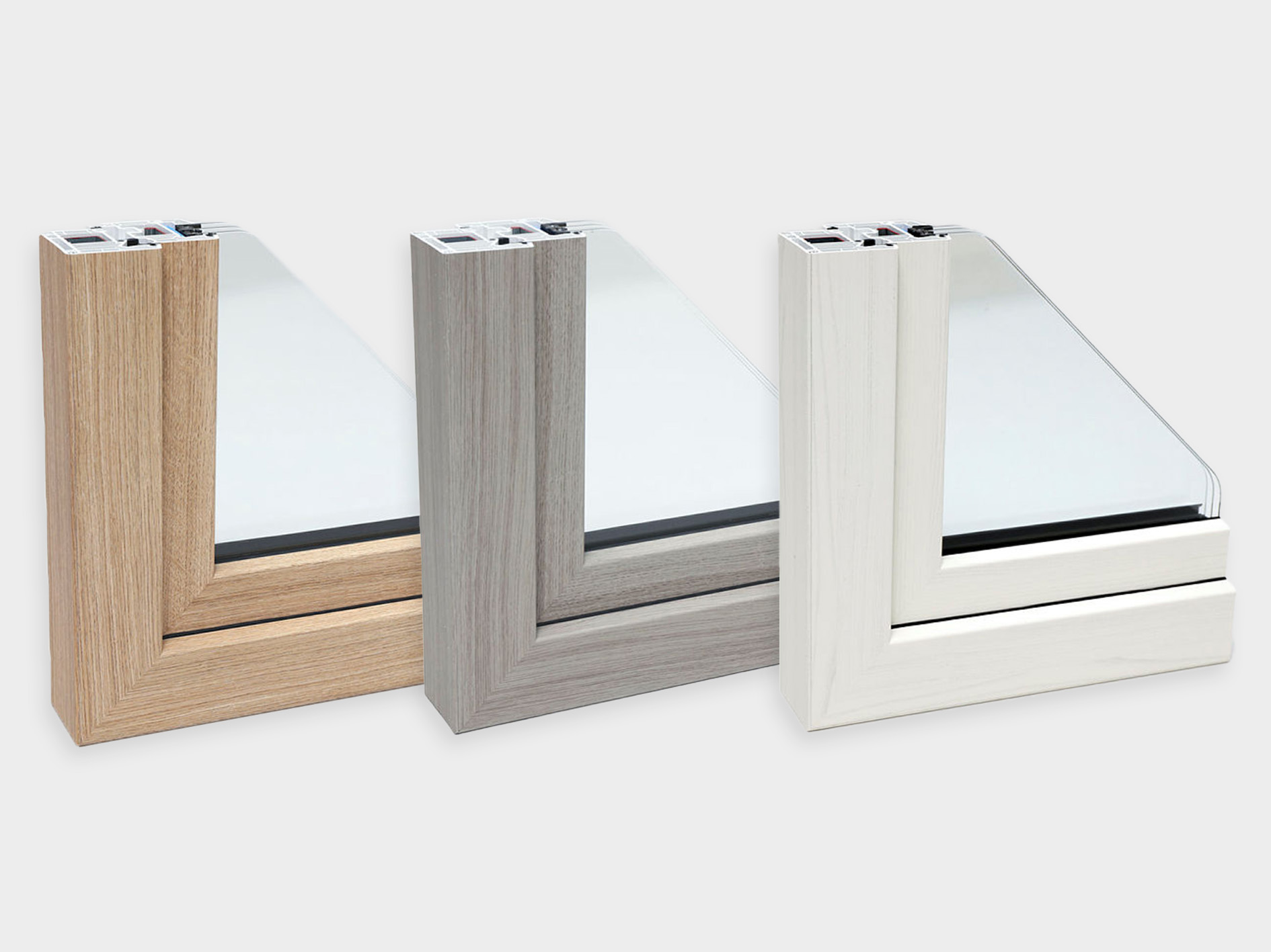 SPECTRAL Tender Oak window profiles