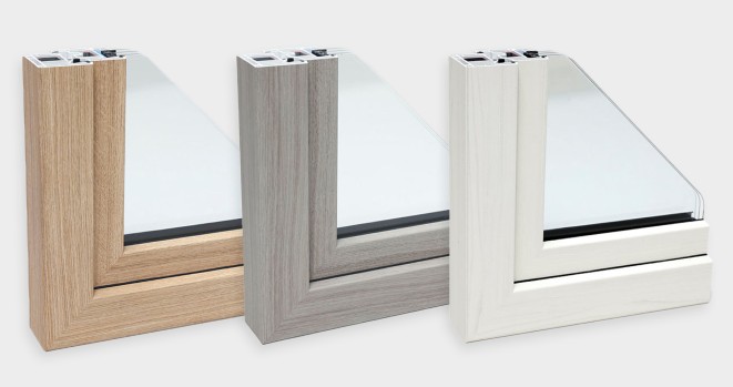 SPECTRAL Tender Oak window profiles
