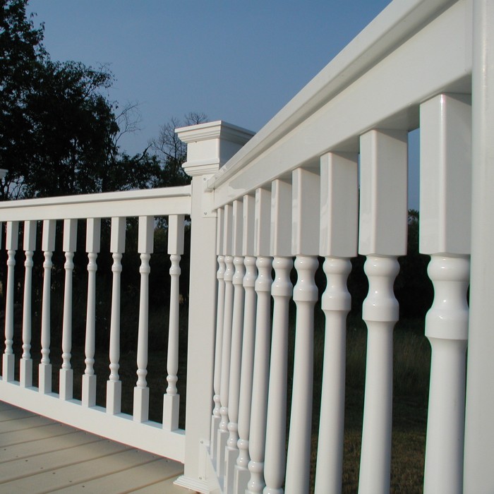 White railing solutions of VEKArail