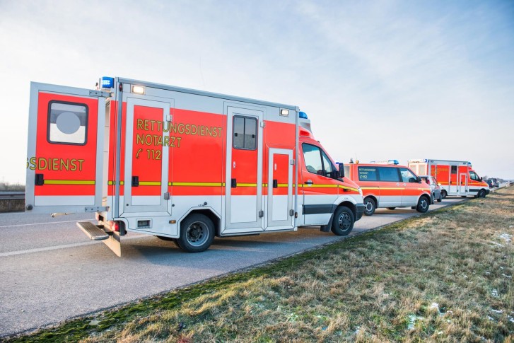 Rettungswagen mit VEKAPLAN S