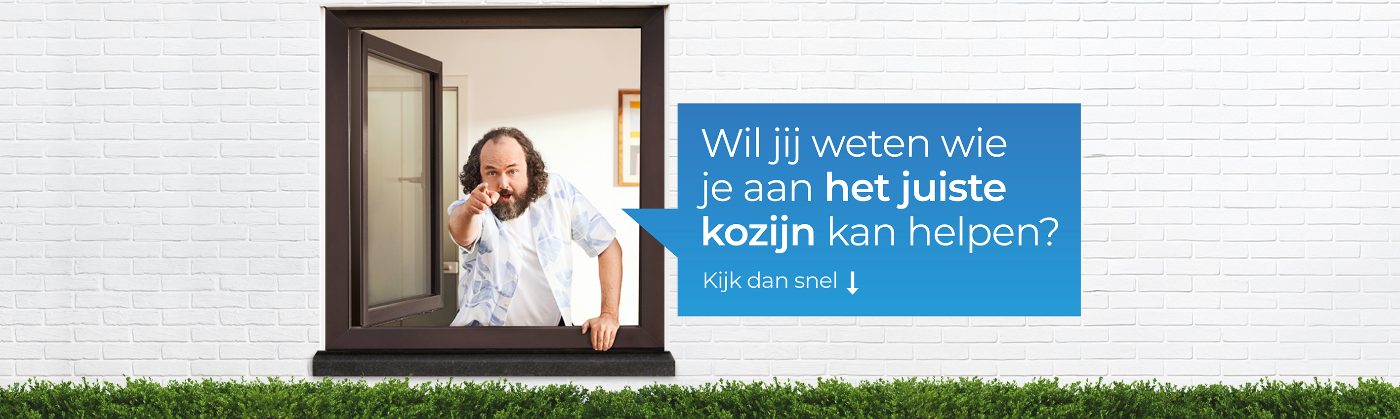 Wil jij weten wie je aan het juiste kozijn kan helpen?