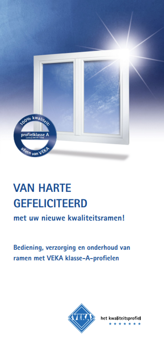 Onderhoud kunststofkozijnen