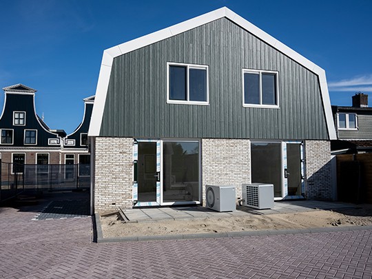 Compact wonen in Zaanse traditie
