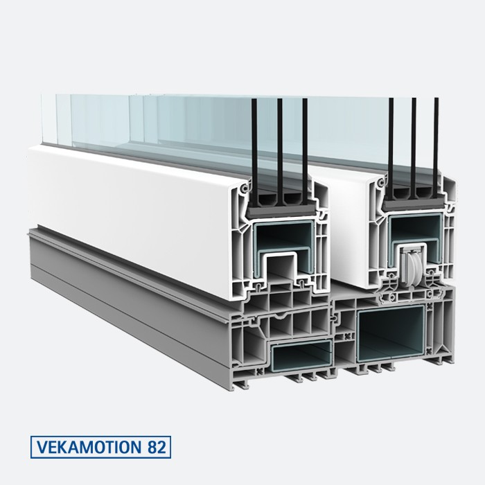 VEKAMOTION 82, VEKA profile for sliding plastic doors