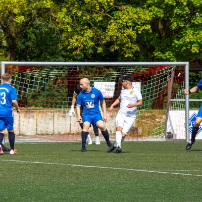 Das DBS-Team spielt beim internationalen VEKA Fußballturnier