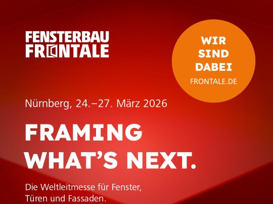 Teaser zur Fensterbau Frontale 2026
