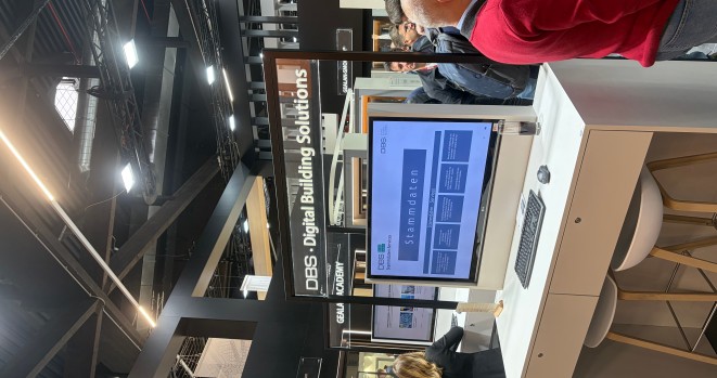 Eigener DBS-Bereich auf dem GEALAN-Stand