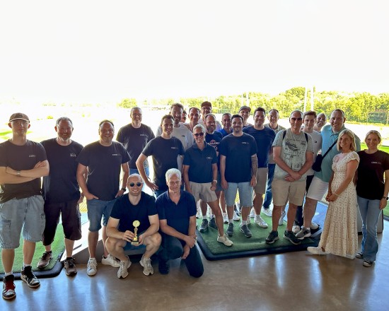 Das DBS Team beim Topgolf in Oberhausen