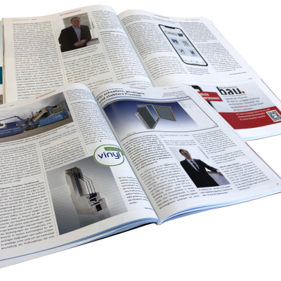 DBS in the German industry magazine „Bauelemente Bau“