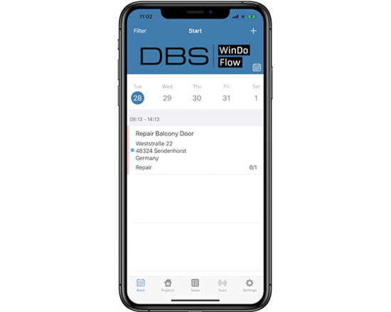 DBS WinDo Flow Installation Pro screenshot