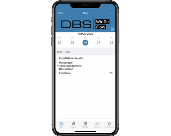 DBS WinDo Flow MontageProfi