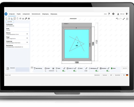 Digitale Fensterplanung mithilfe der Planungssoftware WinDoPlan für VEKA Verarbeiter