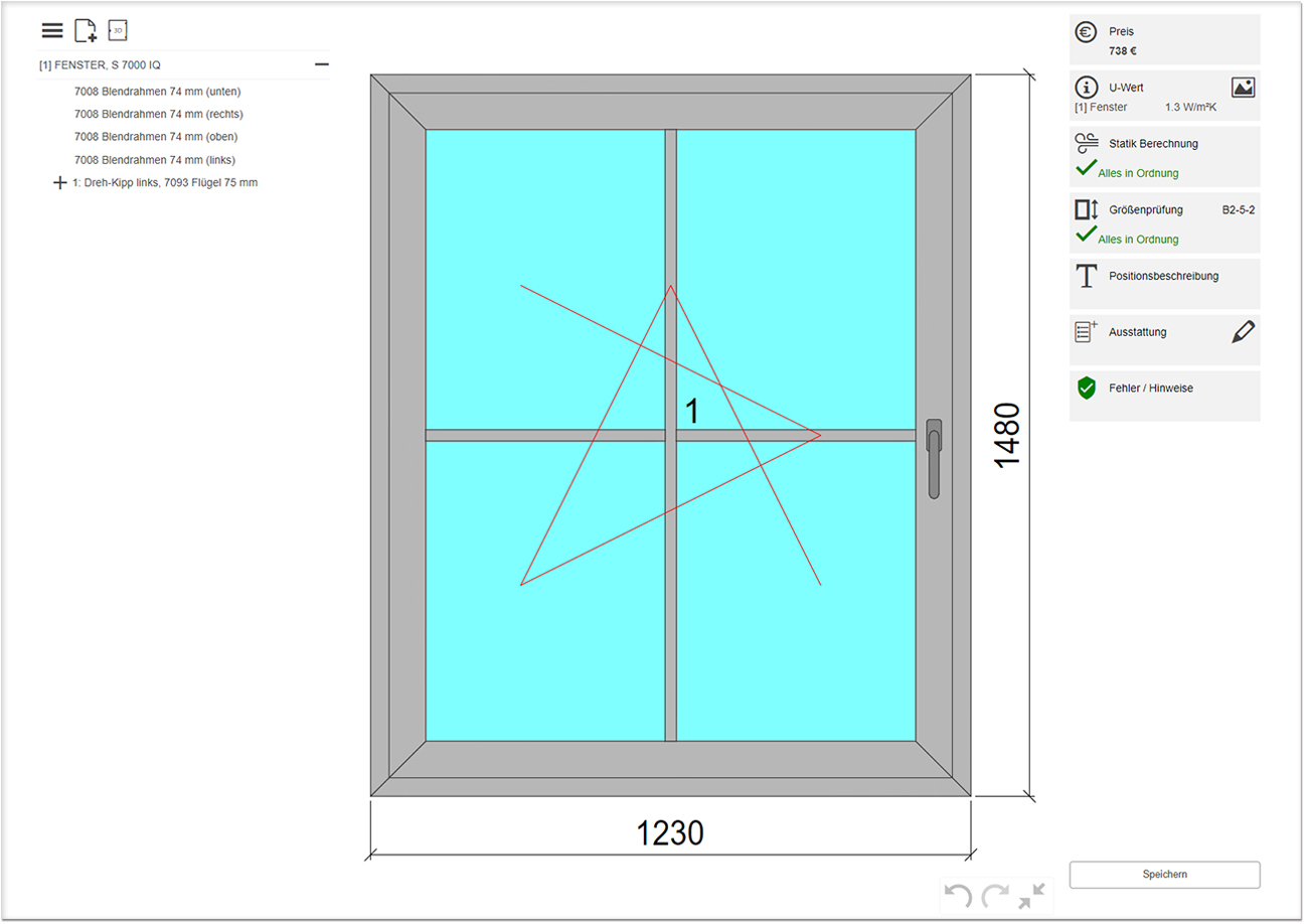 Window planning using the trade module