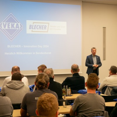 Andreas Hartleif eröffnet den Innovation Day im März 2024